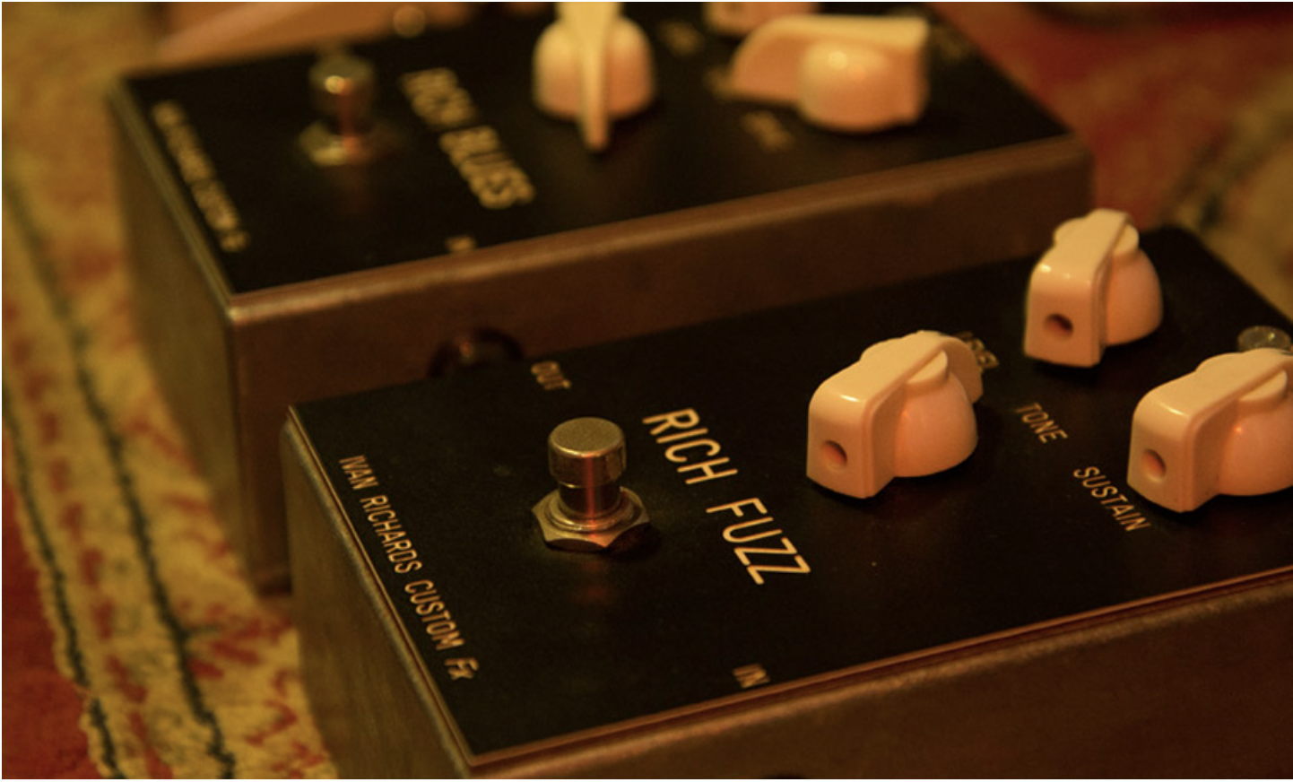 Ivan Richards Pedals: Rich Blues and Rich Fuzz