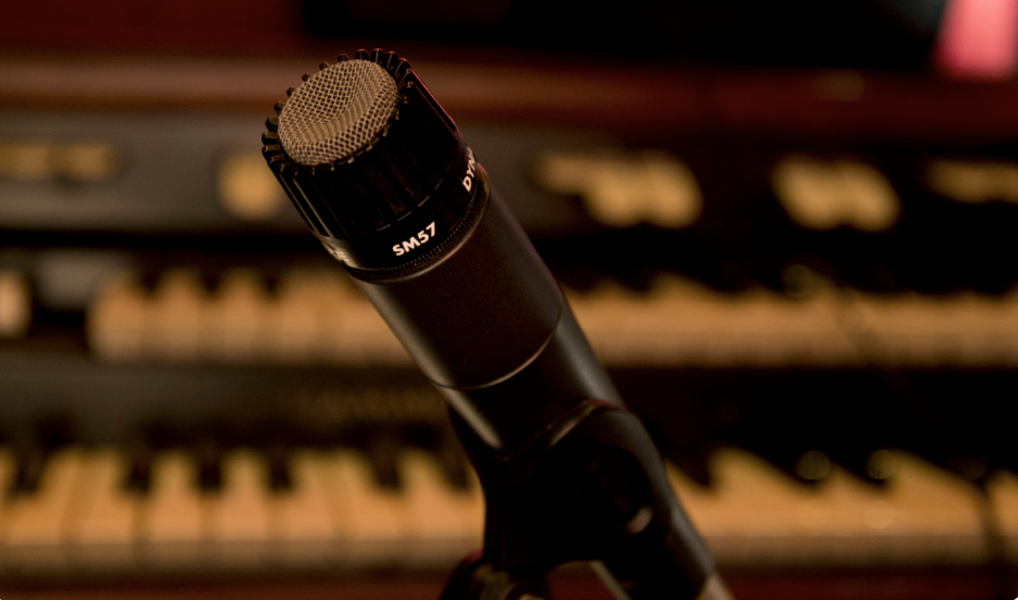 The legendary Shure SM57, from the White House to OK Computer