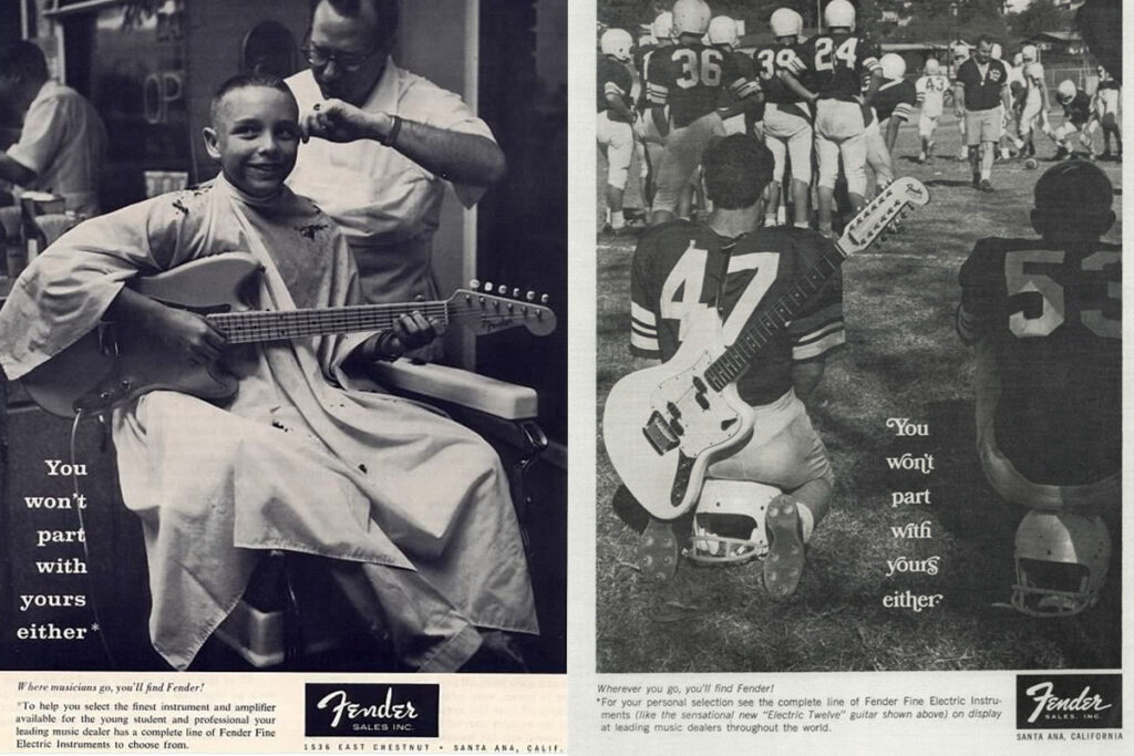 vintage instrument ads