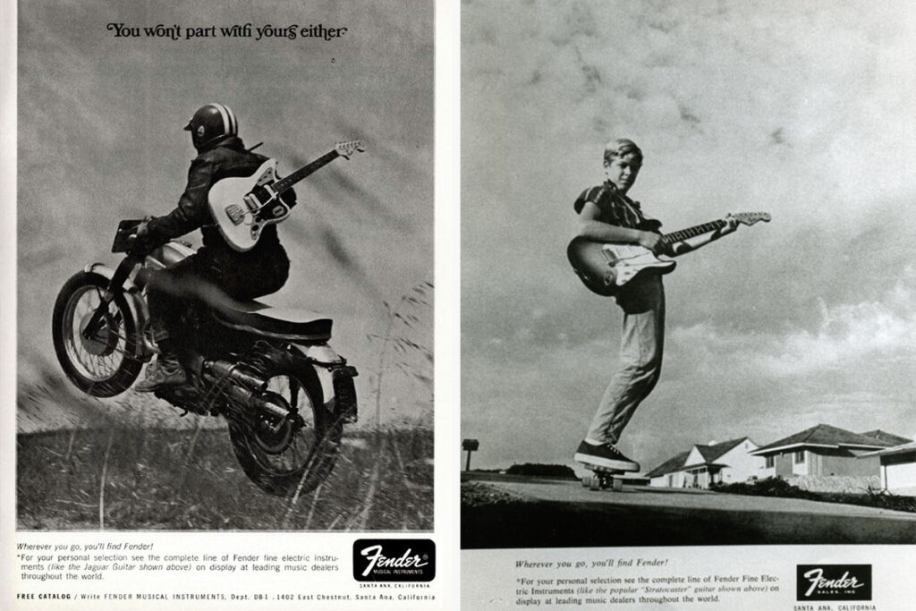 vintage instrument ads