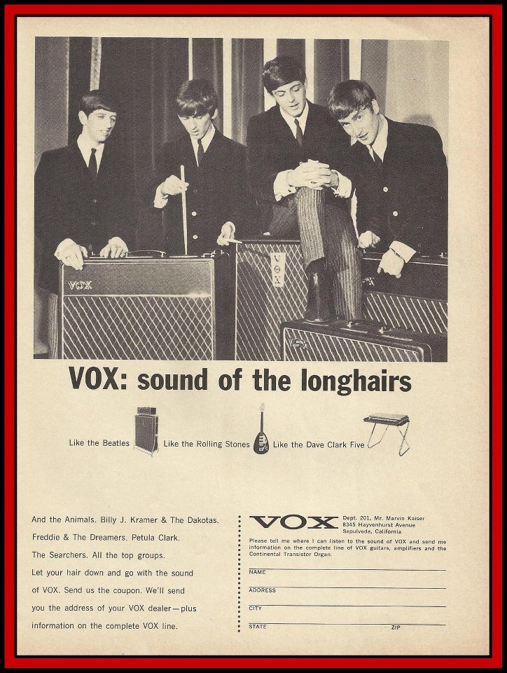 vinage instrument ads