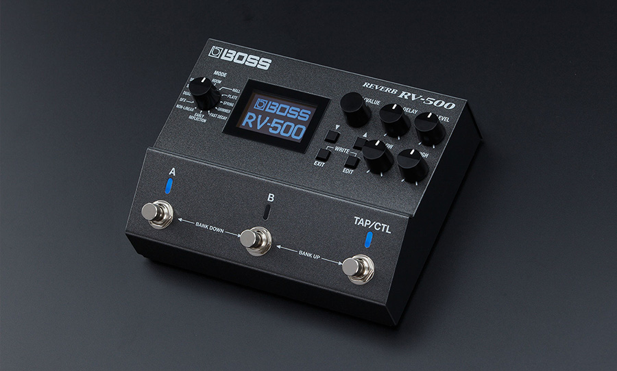 new boss rv-500 reverb pedal