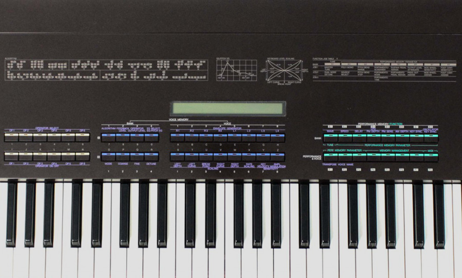yamaha dx5 demo
