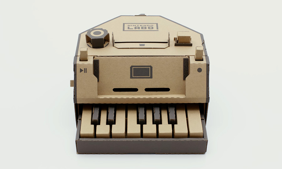 nintendo labo cardboard piano enmore audio