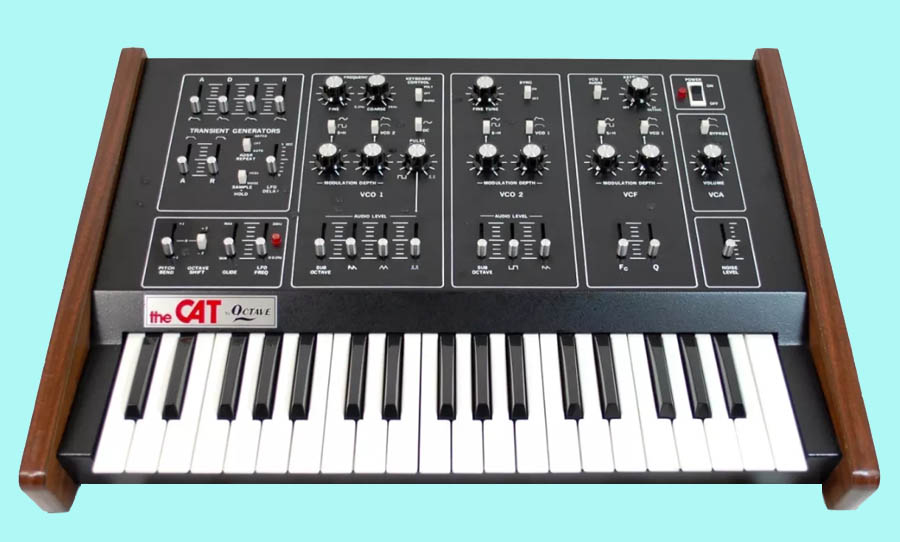 octave the cat behringer arp odyssey clone analogue synthesizer