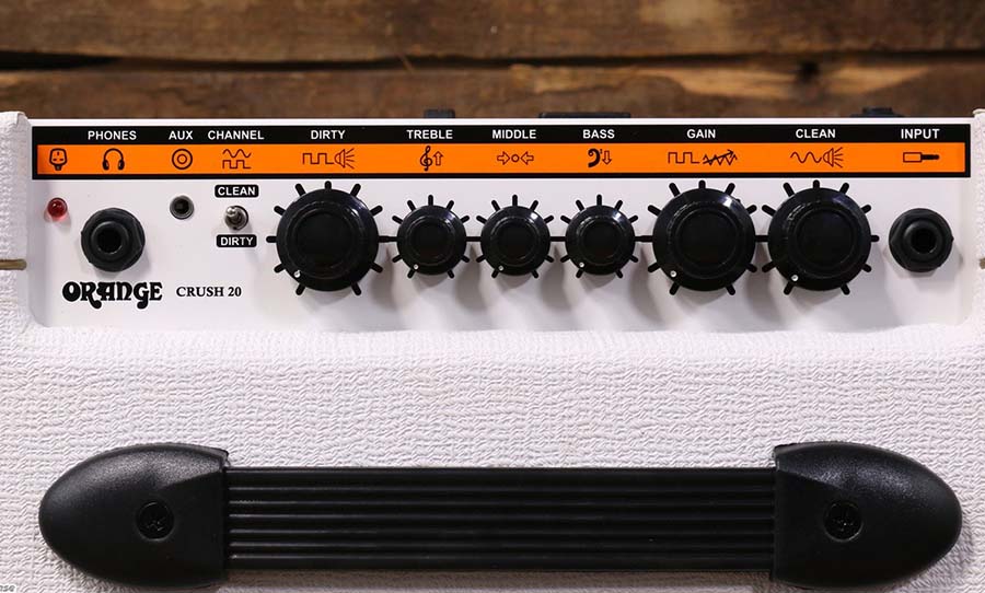 Orange White Crush 20