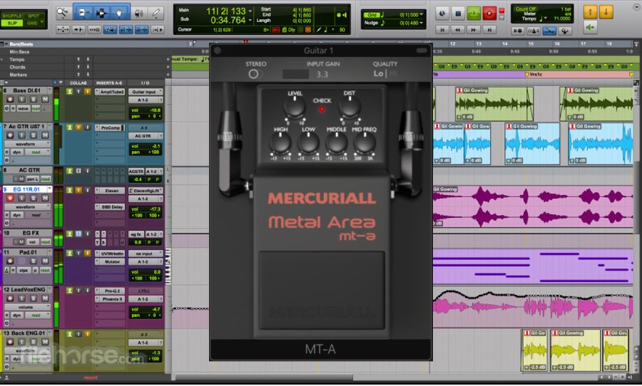 Murcuriall Metal Area MT-A