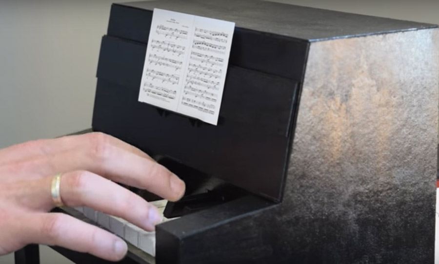 paper piano working piano model zholner piano