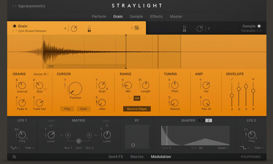 straylight granular synth sci fi sound native instruments