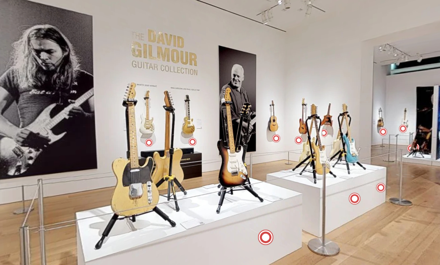 David Gilmour's Guitars Auction