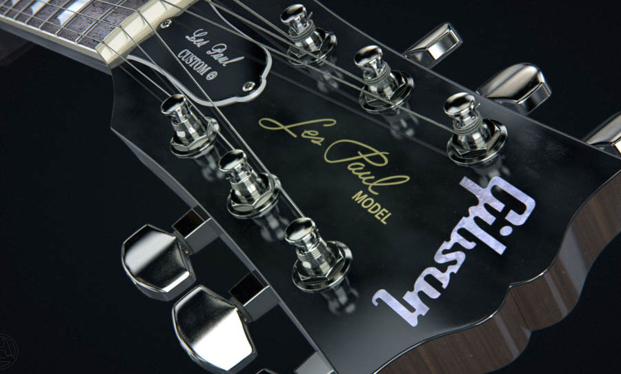 gibson headstock logo