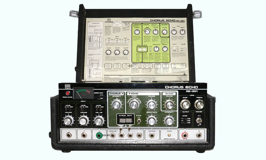 roland chorus echo re 301 open lid