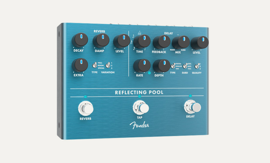 fender reflecting pool reverb pedal